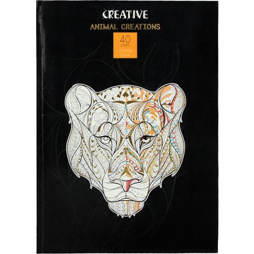 Bojanka za odrasle Creative ANIMAL CREATIONS 21x30cm 75297 slika 1