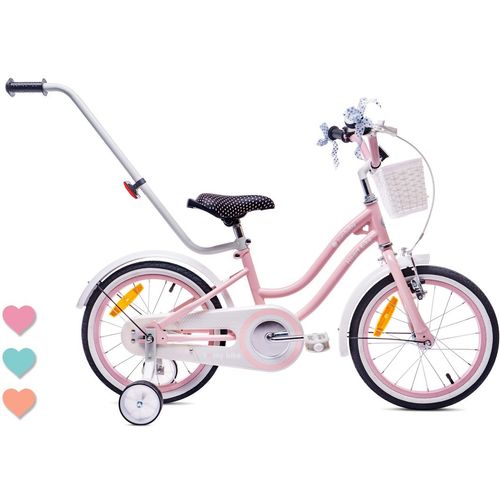 Dječji bicikl guralica Heart 16" rozi slika 1