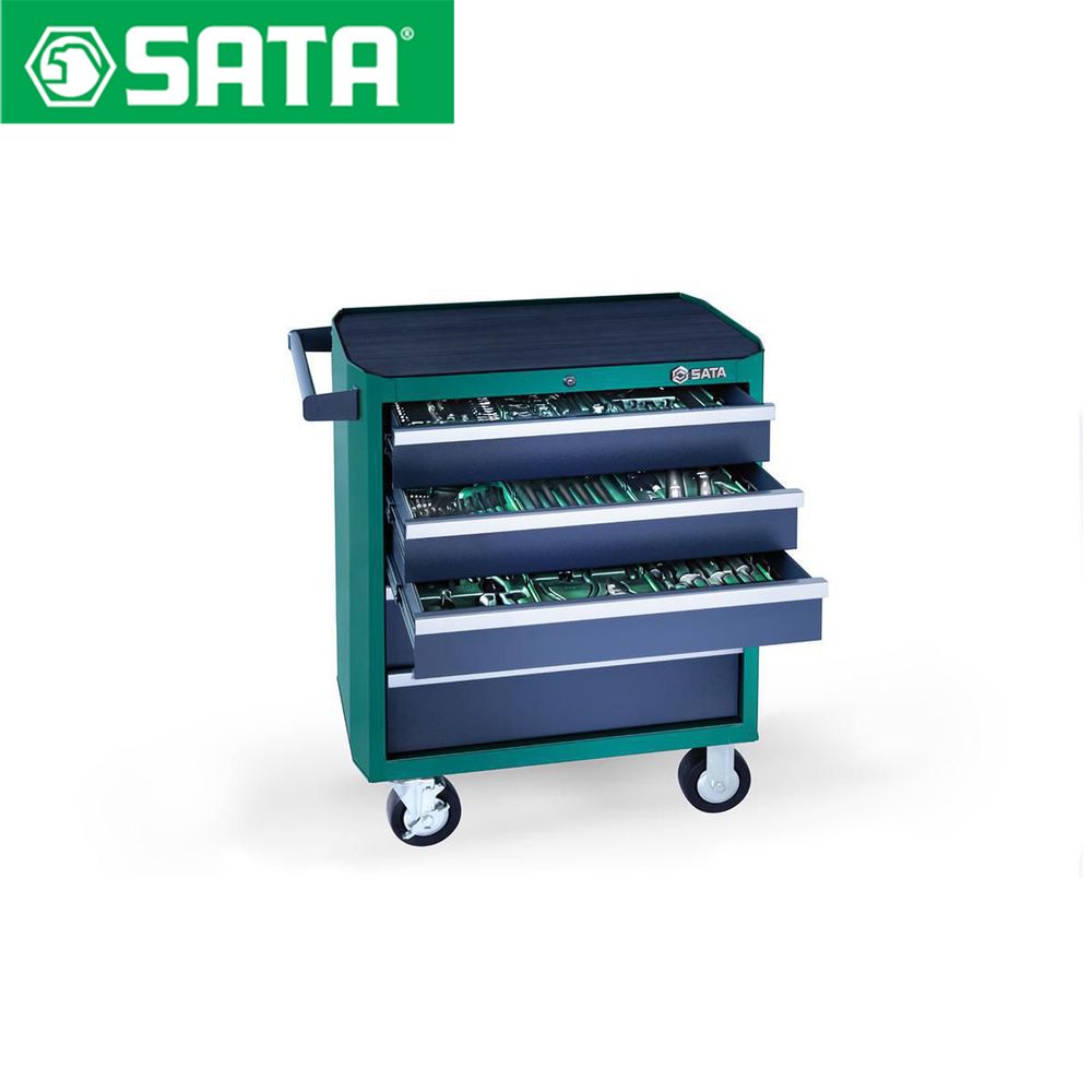 SATA Kolica Za Alat Sa Alatom 168 Komada Sata St09927 slika 1