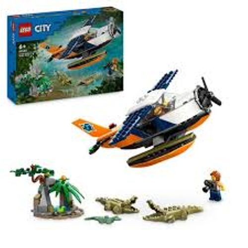 LEGO® CITY 60425 Hidroavion istraživača prašume slika 1