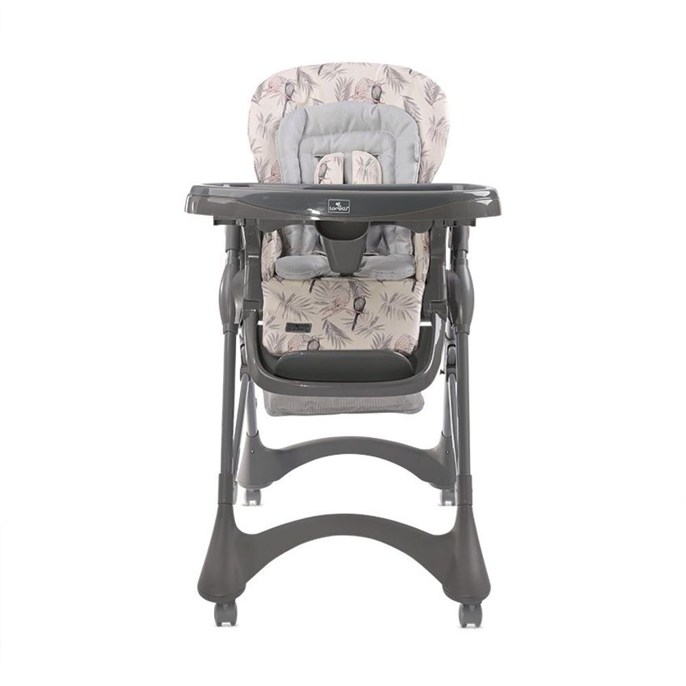 Lorelli Hranilica Bellissimo, Grey Parrots Pu Leather slika 2
