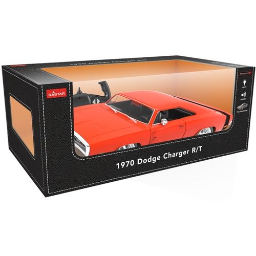 Jamara auto na daljinsko upravljanje DELUX Dodge Charger RT 1970, crvena, 1:16 slika 2