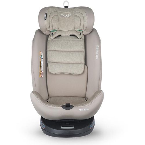 Coccolle® Autosjedalica Nova iSize 360° 40-150cm Isofix, Sand Beige slika 5