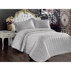 Bulut - Grey Grey Double Bedspread Set