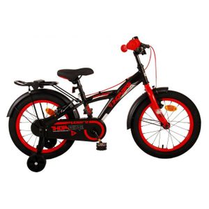 Dječji bicikl Volare Thombike 16" s dvije ručne kočnice crno-crveni