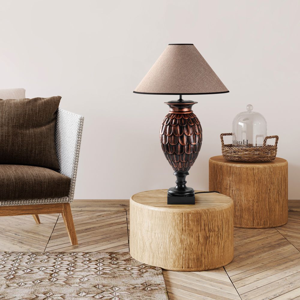 ELEGANZE-5304 Smeđa Stolna Lampa slika 2