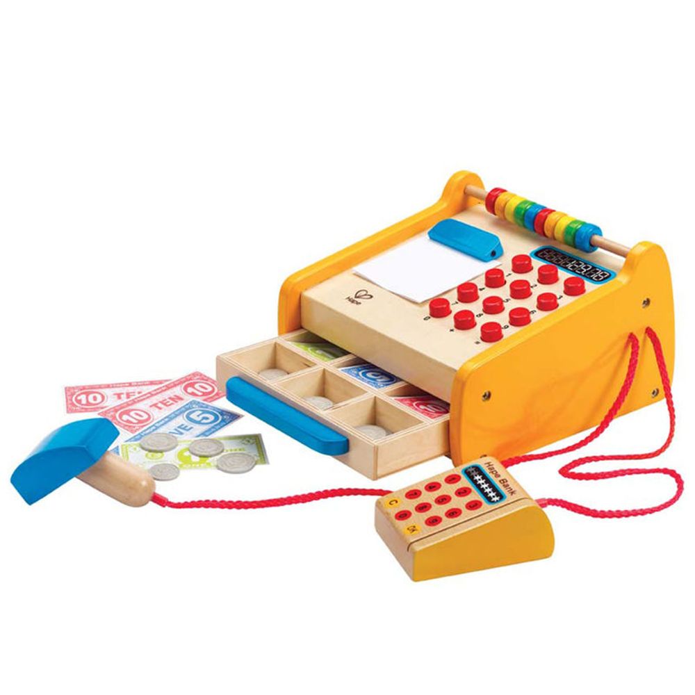 Hape Drvena kasa Checkout Register E3121B slika 2
