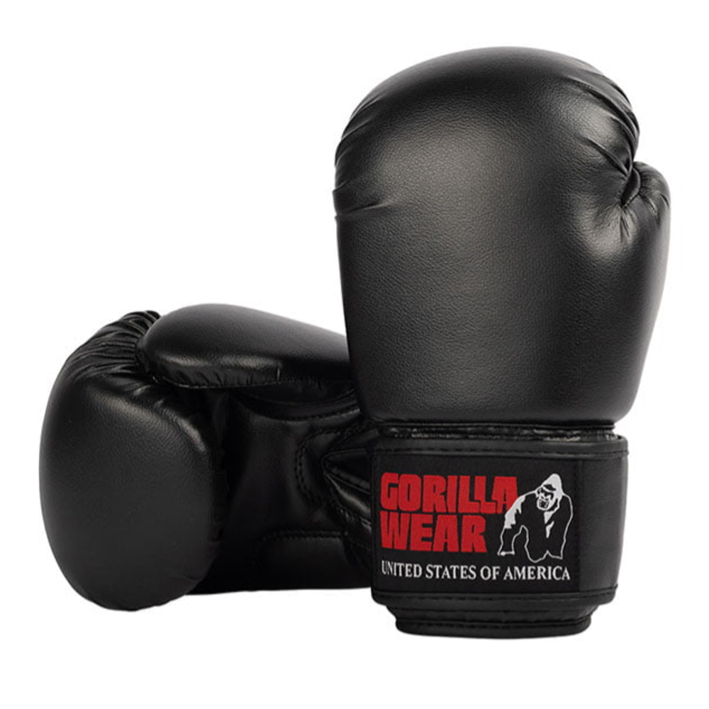 Gorilla Wear Bokserske rukavice Mosby - Black - 14oz slika 4