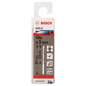 Bosch Svrdlo za metal HSS-G, standard