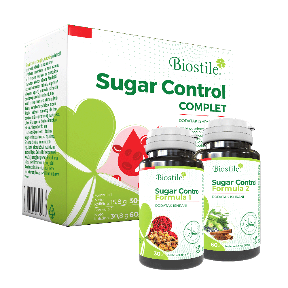 Biostile Sugar Control Complet Kapsule slika 1