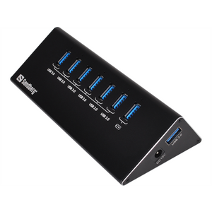 Sandberg USB 3.0 Hub, 6 + 1 port