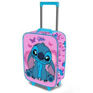 Disney Stitch Adorable 3D trolley suitcase