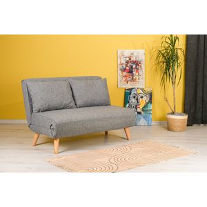 Atelier Del Sofa Dvosjed na razvlačenje, Svijetlo siva, Folde  2-Seater - Light Grey