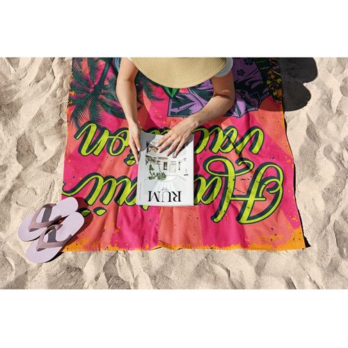 Colourful Cotton Ručnik za plažu Hawaii Vacation 90 slika 6