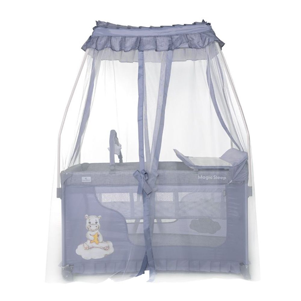 Lorelli Vikend krevetac Magic Sleep, Cool Grey Hippo slika 4