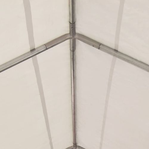 Vrtni šator od PVC-a 5 x 10 m bijeli slika 32