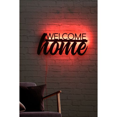 Wallity Dekorativno LED svijetlo- WELCOME, Welcome Home - Red slika 4