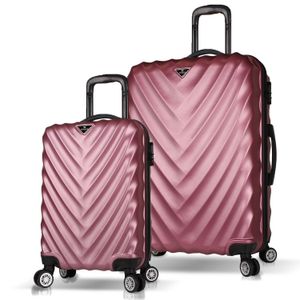 Set Kofera 6760 u Roze Zlatnoj (2 Komada)
