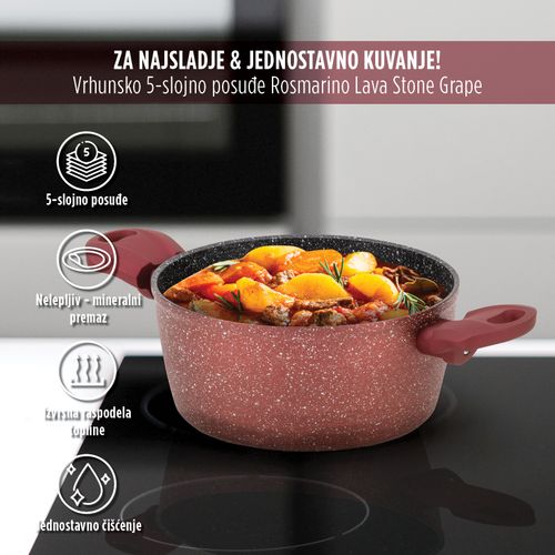 Šerpa Rosmarino Lava Stone Grape - 24 slika 3