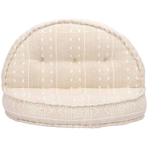 283789 Pouffe 100x20 cm Beige Fabric slika 10