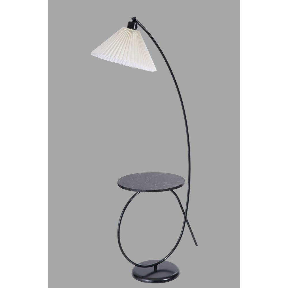 Opviq Podna lampa 422, krem, crna slika 3