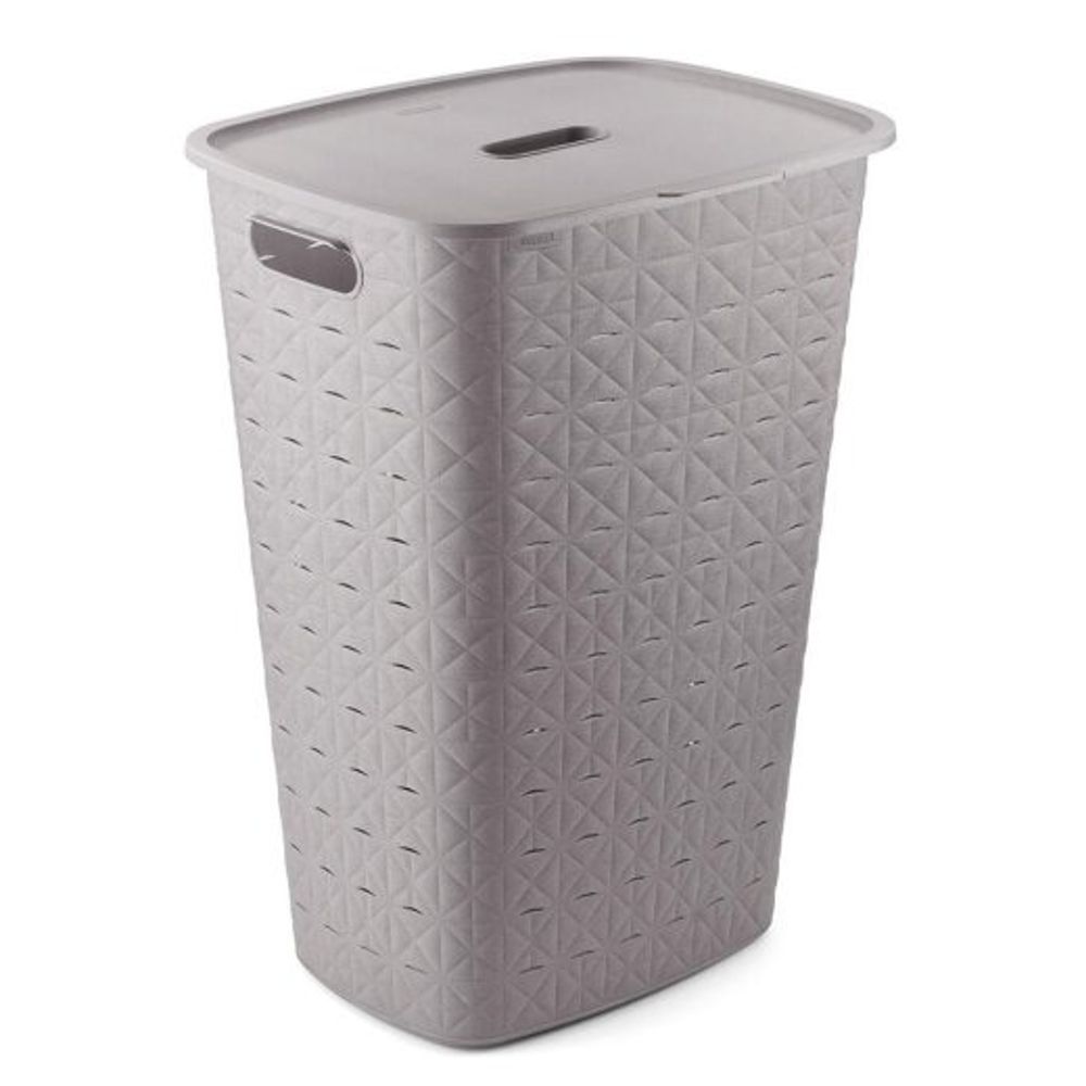 Softex Korpa za veš 56L bež slika 1