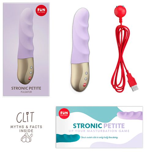 Vibrator Fun Factory - Stronic Petite, pastelno lila slika 9