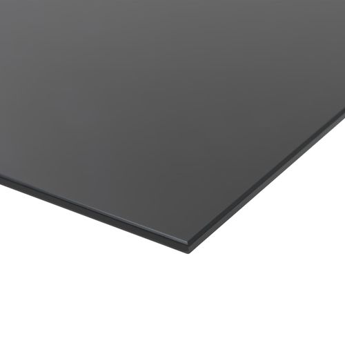 Zidna crna magnetna ploča od stakla 80 x 60 cm slika 9