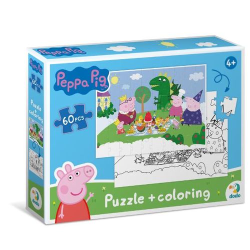 Dodo Puzzle 2U1 Peppa Prase, Piknik 60 Kom slika 2