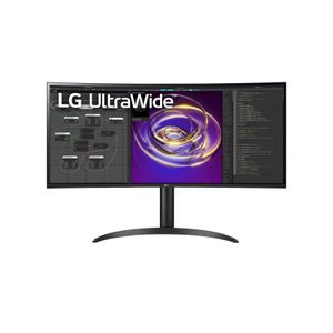 LG monitor 34" 34WP85CP-B  IPS 21:9 zakrivljen 3440x1440 60Hz 5ms GtG HDMIx2 DP USB visina VESA crna