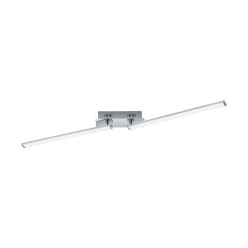 Eglo Lasana 2 zidna/plafonjera/1, led,2x9w, alu/hrom bela  slika 1