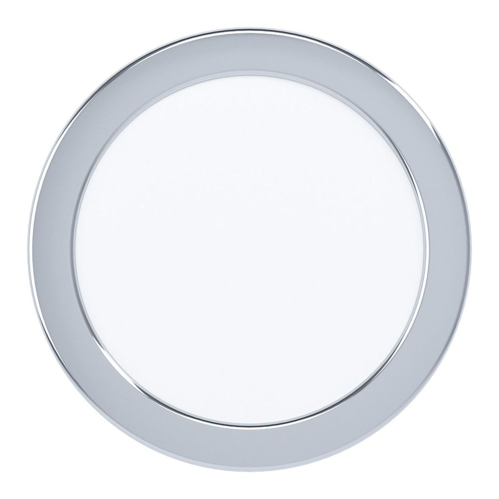 Eglo Fueva 5 ugradbena led, 10,5w, 1200lm, prom 166, ip44, bijela/krom/plastika  slika 6