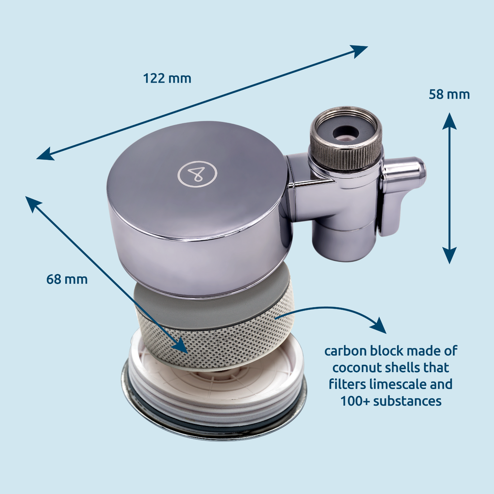 Sterling EcoPro Compact Standalone Chrome-filter za slavinu slika 5