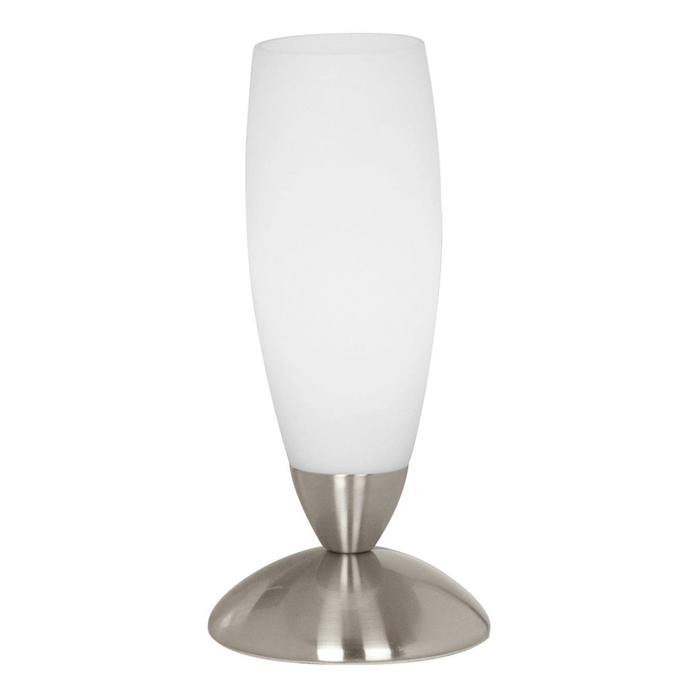 Eglo Slim stolna lampa/1 h220 nikl-mat/bijela  slika 1