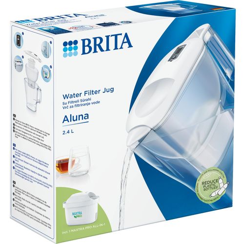 Brita Aluna PRO Bokal za filtriranje vode 2.4l, bijela  slika 2