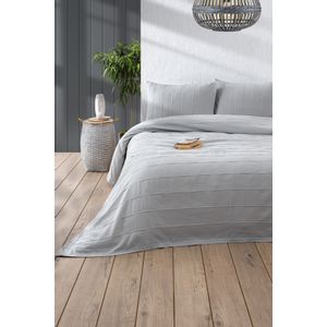 L'essential Maison Sedef - Grey Grey Double Pique Set