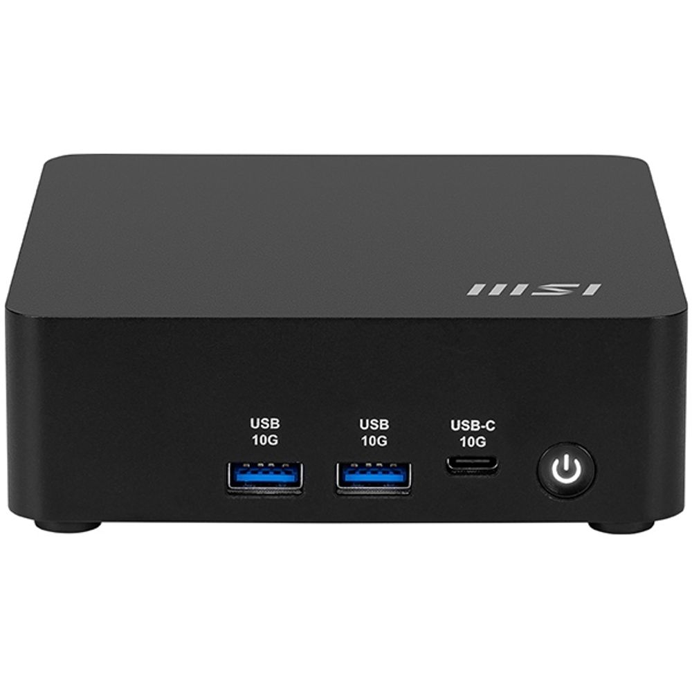 Mini stolno računalo MSI Cubi NUC AI 1UMG-073BEU barebone Core Ultra 7 / Wi-Fi 6E + BT / 2x2.5Gbps (crno) slika 2