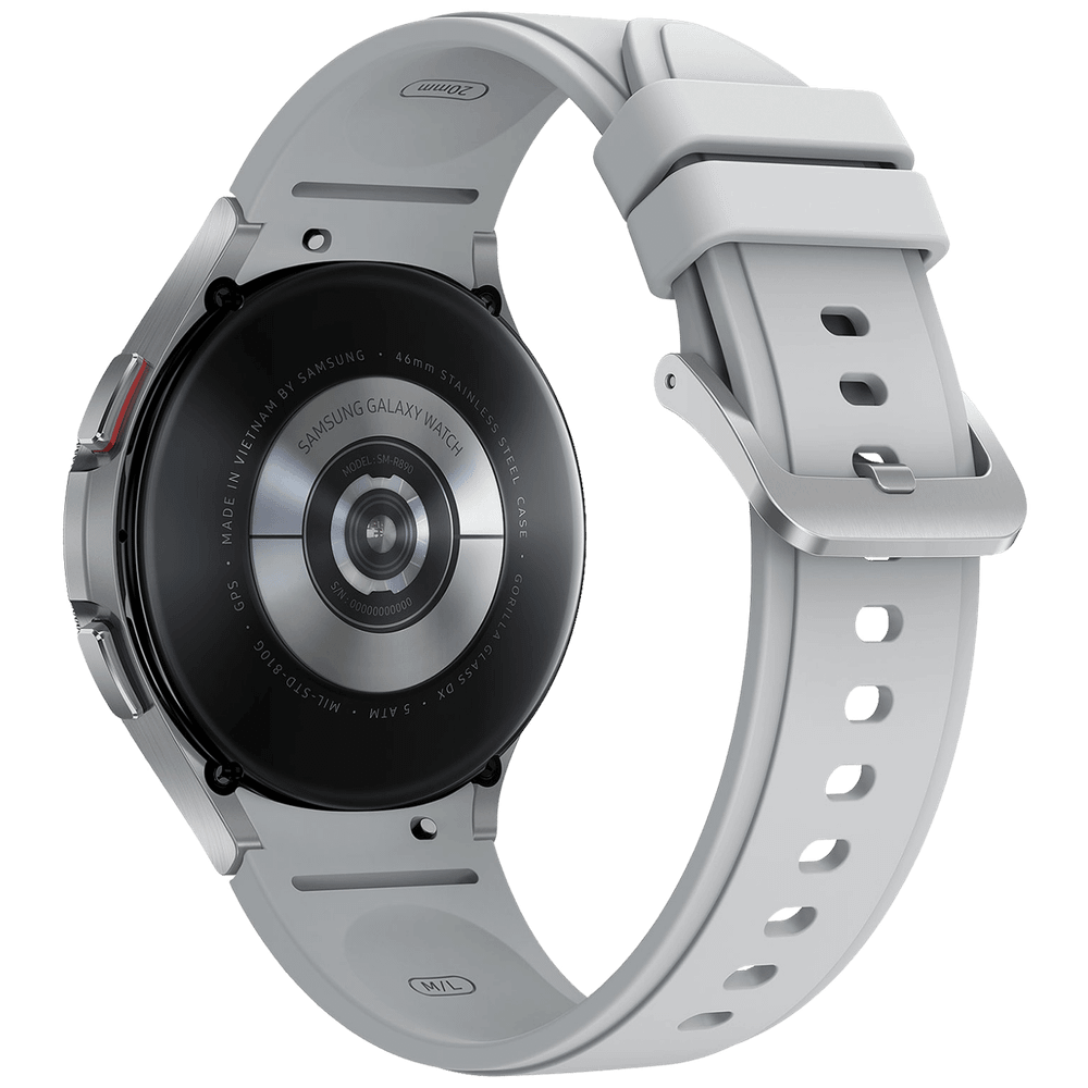 Samsung SAT pametni, R890, 1.4", vodootporan, WiFi, BT, 361 mAh - R890 Watch 4 46mm Silver slika 4