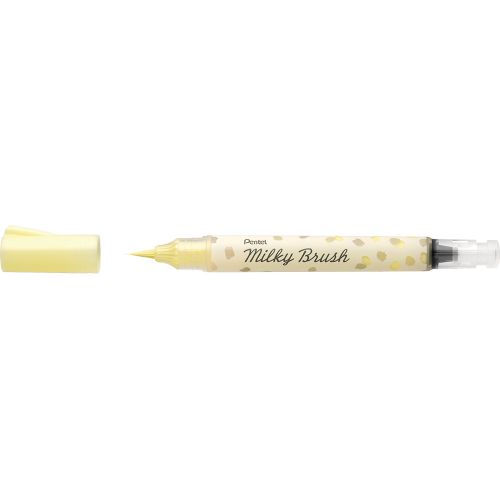 PENTEL kist Milky Brush pastel žuti 5 kom slika 1