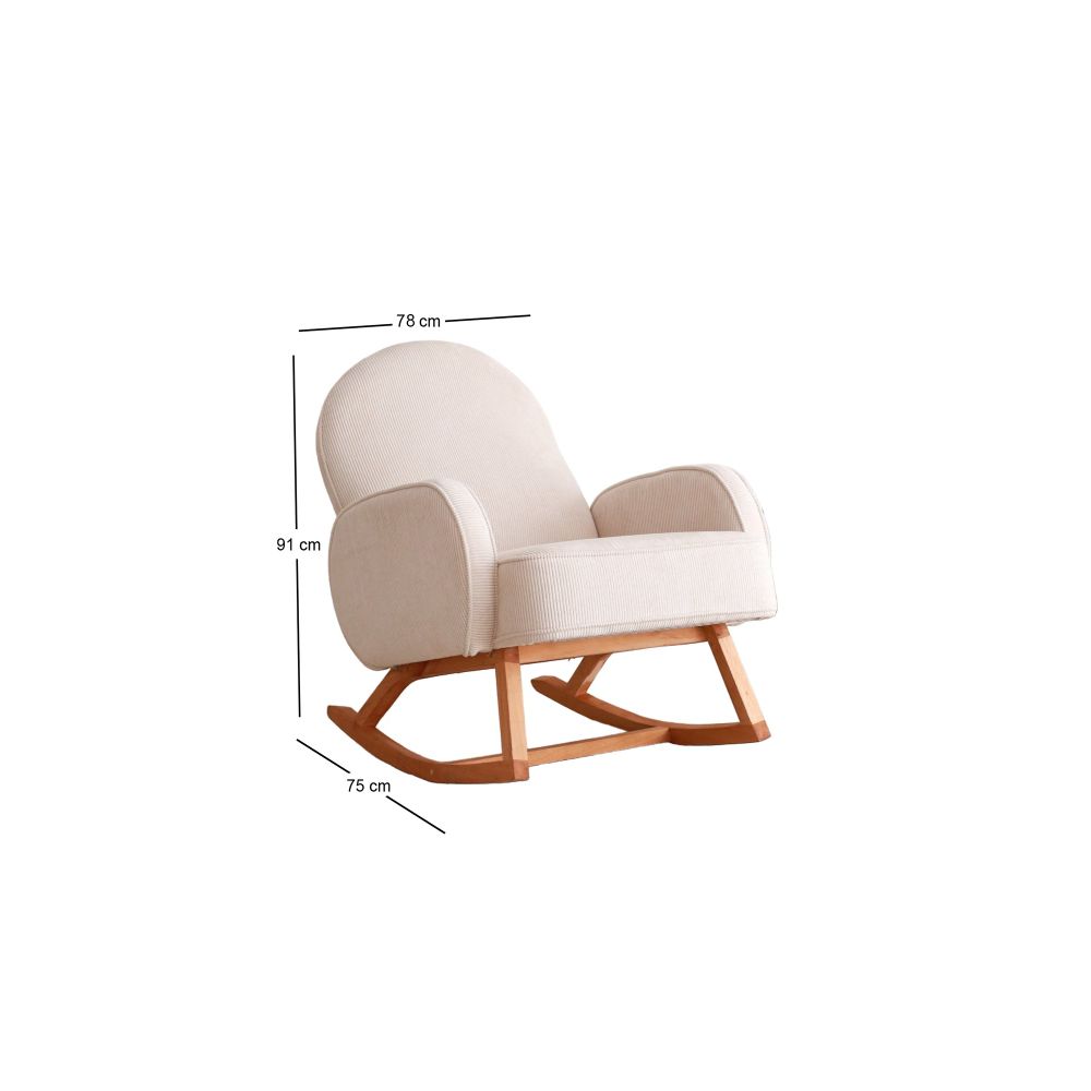 Yoko - Bijela Wing Chair slika 8