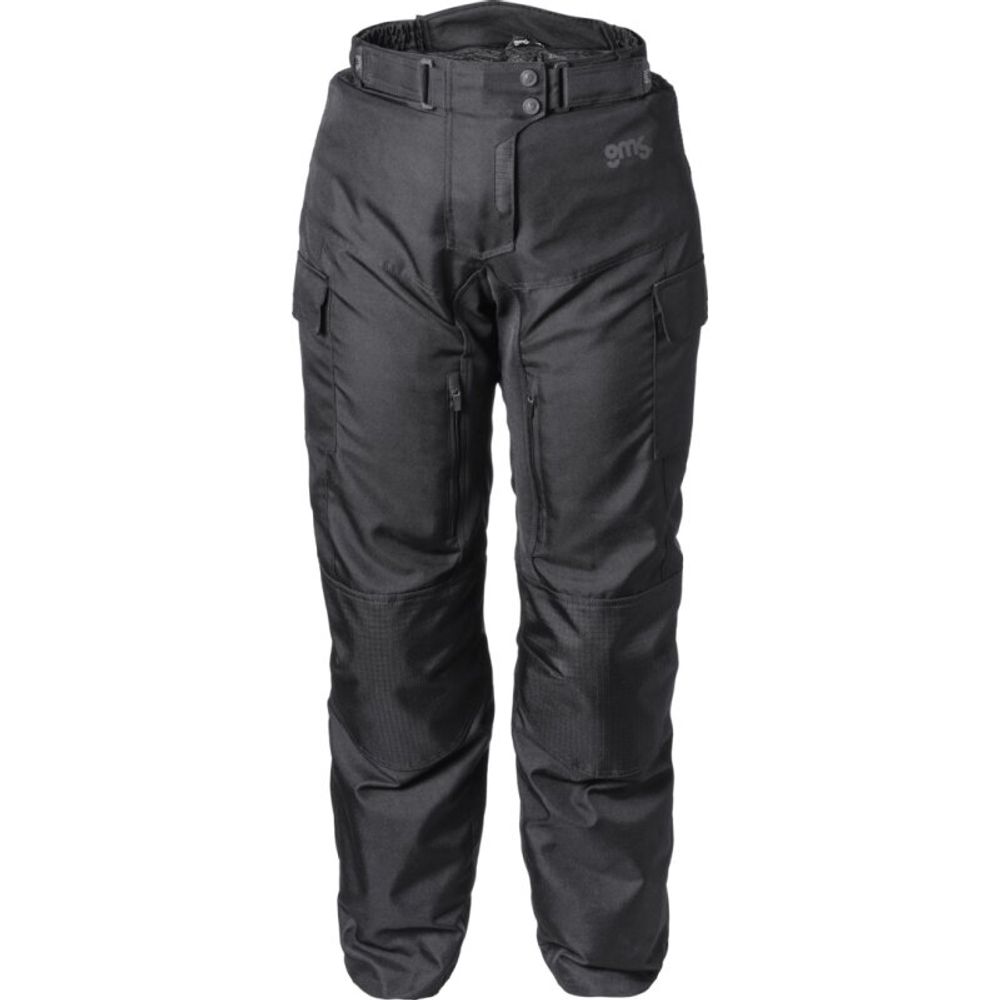 Ženske pantalone - hlače za motor GMS Starter Neo WP Lady - Crne vel.XL slika 1