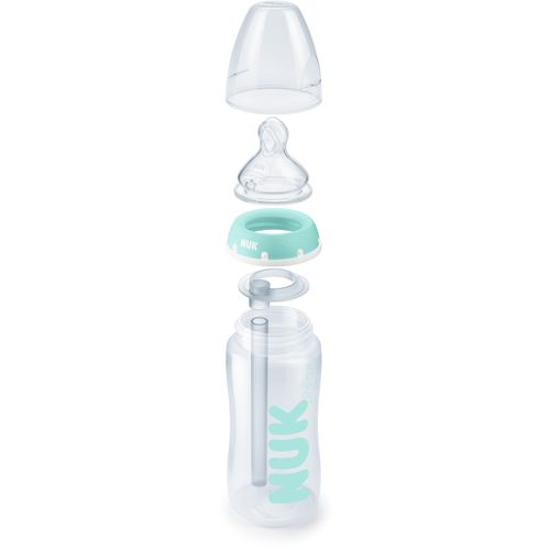 NUK plastična bočica s  pokazivačem temperature, 300 ml, silikon 10216293 slika 7