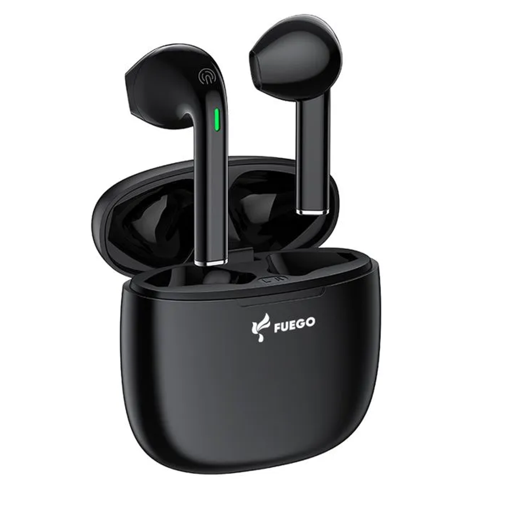 FUEGO Bluetooth slušalice TWS T26Pro, Crne slika 1