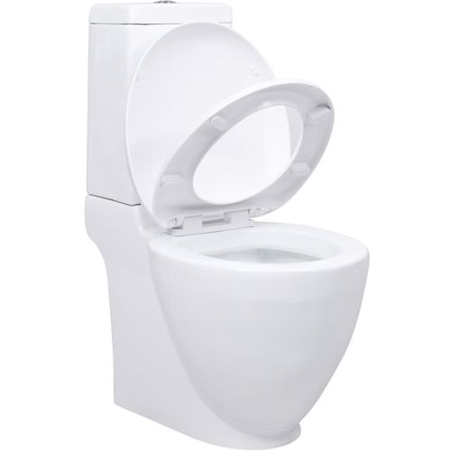 Keramička toaletna školjka sa stražnjim protokom vode bijela slika 46