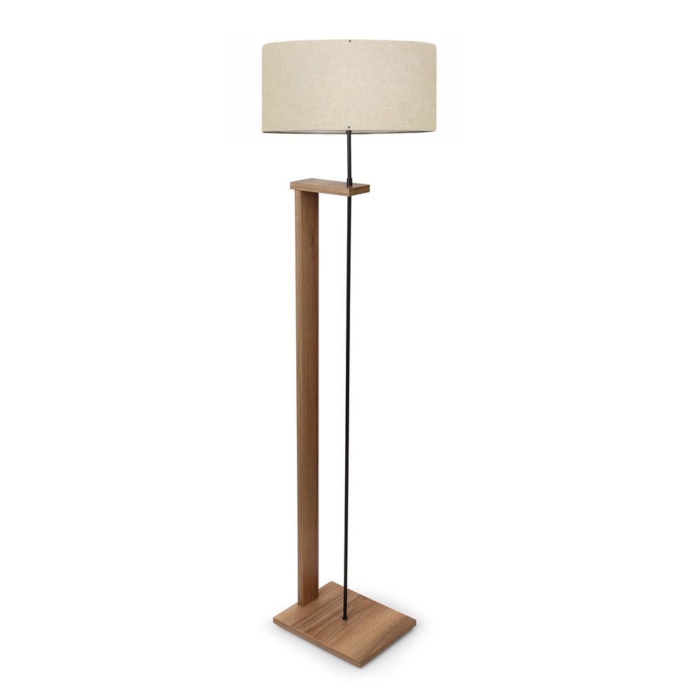 AYD-2825 Bež Drvena Podna Lampa slika 1