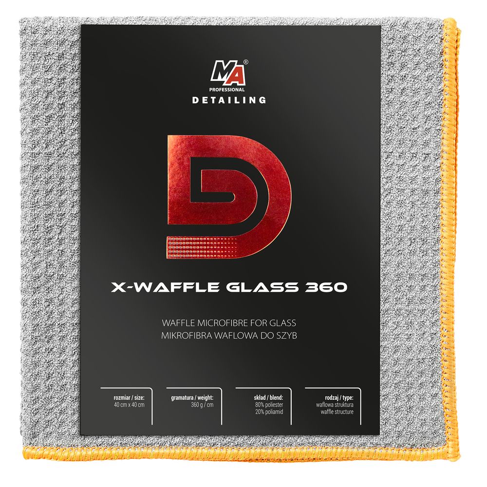 Mikrofiber Krpa za Detaljno Čišćenje Prozora X-Waffle 360 g/m² 40x40 cm slika 1