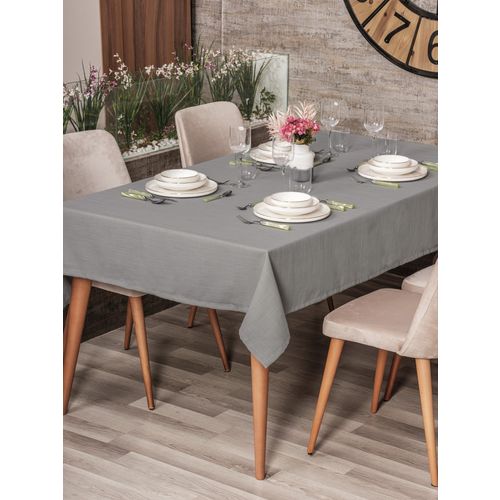 Plain 220 - Grey Grey Tablecloth slika 1