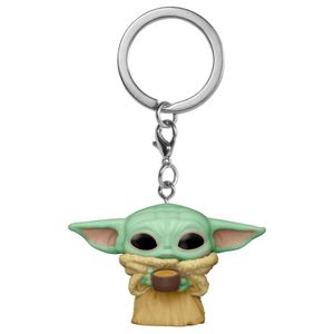 Pocket POP privjesak Star Wars Mandalorian Yoda Dijete s Čašom