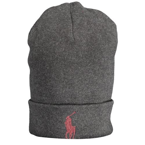 RALPH LAUREN GRAY MEN'S BEANIE slika 1