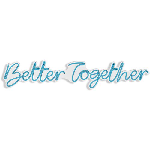 Wallity Better Together - Plava dekorativna plastična LED rasveta slika 6